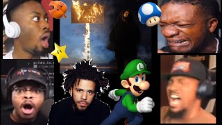 Reactions To The Luigi Bar J Cole 95 South [upl. by Ahsekim]