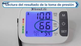 Tensiómetro digital automático de brazo  PLUS HM  Homelife [upl. by Saidel]