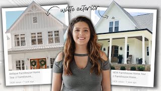 5 White Farmhouse Home Tours [upl. by Kiyoshi313]