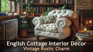 Vintage Rustic English Cottage Interior Design Ideas [upl. by Polly255]