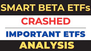 Smart Beta ETFs crashed  Important support Level for SIP [upl. by Pike857]