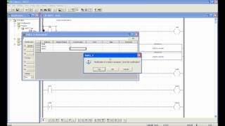 Modicon TSX Data Monitoring and Downloading [upl. by Mamie]