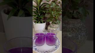 Blue tea  Butterfly pea flower tea  Aprajita tea 😋 viralvideo youtubeshorts aprajita [upl. by Spiers]