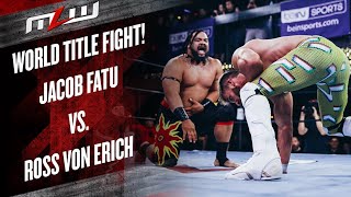 Ross Von Erich vs Jacob Fatu  World Heavyweight Championship  FULL MATCH [upl. by Cleve13]