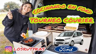 Camperizar Ford TourneoCocinando Por Primera Vezvlog [upl. by Elyk301]