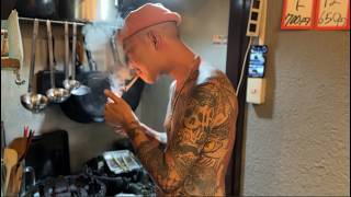 DISCOVER Secret Japanese Apartment Bar Run by Tattooed Chef [upl. by Chryste951]