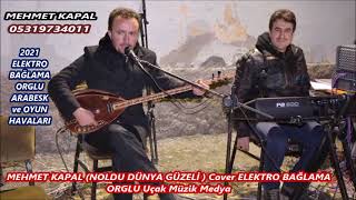 MEHMET KAPAL NOLDU DÜNYA GÜZELİ Cover ELEKTRO BAĞLAMA ORGLU Uçak Müzik Medya 13 [upl. by Aivirt]