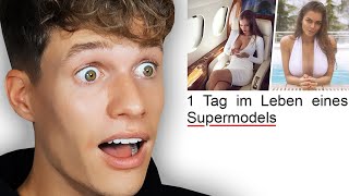 Ein Tag im Leben eines SUPERMODELS [upl. by Meihar472]