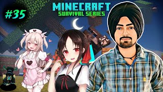 Minecraft Survival Day 35 shortslive ytshorts shorts shortfeed shorts minecraft [upl. by Anilorac]