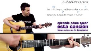 Como tocar Beatles Hey Jude en Guitarra acordes y letra BEATLES fácil tutorial [upl. by Leiruh]