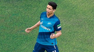 Zenit Vs Khimki Russia Premier League eFootball PES 2021 [upl. by Anuahs489]