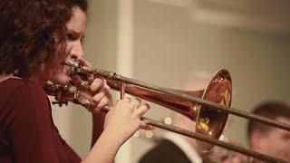 Giovanni Gabrieli Canzon primi toni  University of Szeged Trombone Choir [upl. by Nylidnarb316]