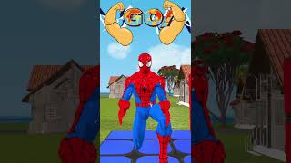 Siêu nhân nhện🕷️Spiderman Challenge jumping Rubik shorts spiderrman [upl. by Annodas954]