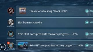 Cytus II ÆsirFEST corrupted data recovery progress100 Story [upl. by Ahsitniuq]