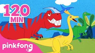 Tyrannosaurus Rex  More Dinosaurs Songs  Kids Songs amp Cartoons  Learn about Dinosaurs  Pinkfong [upl. by Suzie]