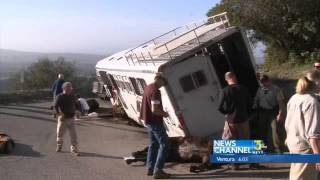 Trailer Crash Leaves Two Horses Dead [upl. by Issiah528]