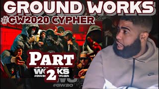 GW20 Groundworks Cypher 2020 Unknown T Digga D M1llionzKoTeewayDa  Reaction 2 [upl. by Atinnek]