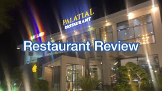 Palatial restaurant Gujrat Restaurant Review  GT Road Family Restaurants in Pakistan food Vlog [upl. by Noemi]