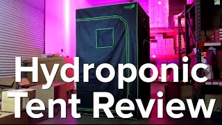 Hydroponic Indoor Grow Tent GrowAce Review  Horticulture Indoor Gardening [upl. by Ardnasxela]