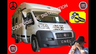 FIAT ducato Comment changer la courroie de distribution [upl. by Benjamin673]