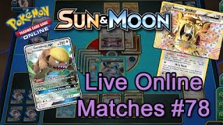 GumshoosGX Sun amp Moon  Pokémon TCG Live Online Matches 78 [upl. by Lewert815]