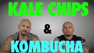 Cholos Try VEGAN Food KALE CHIPS and KOMBUCHA  mitú [upl. by Sorci]