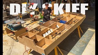 How To Build a DIY Plywood Boat  Part 1 [upl. by Enyawed]