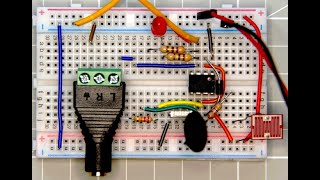 Experimente mit NE 555 Blinker Taktgeber Tongenerator [upl. by Pilif]