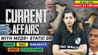 Current Affairs Today  10 December 2024  Current Affairs 2024  Daily Current Affairs  Krati Mam [upl. by Adnilrem]