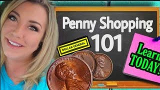 HOW TO PENNY SHOP AT DOLLAR GENERAL [upl. by Denver]