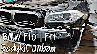 BMW F10 F11  dmautoteilegmbh  MPaket Bodykit Umbau  Nachrüstung inkl ABE  Kurzvideo [upl. by Aira89]