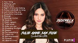 JULIE ANNE SAN JOSE Greatest Hits OPM 2HRS NONSTOP Music jstrelx [upl. by Lalita]