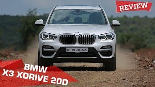 2018 BMW X3 xDrive 20d Review  Sweetest Handling X  ZigWheelscom [upl. by Einalem650]