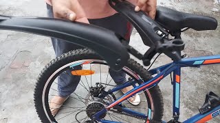 Self Install mudguard in cycle very easy [upl. by Merow]