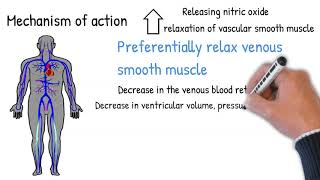 Nitroglycerin  antianginal drug indication adverse effects [upl. by Aroc]