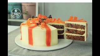 Ultimate Moist Carrot Cake Recipe  Candied Carrots  Easter Special [upl. by Akinnor]