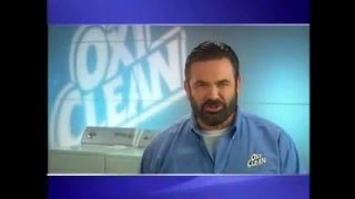 Billy Mays OxiClean™ Laundry Stain Remover Commercial [upl. by Drhcir]