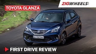 Toyota Glanza MildHybrid  Road Test Review  ZigWheelscom [upl. by Khajeh7]