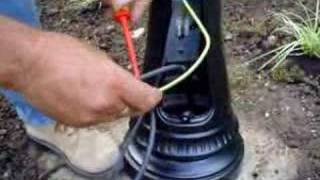 Ace Lamps Video on wiring your lamp post [upl. by Tymothy]