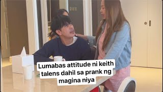 Ugali ni Keith Talens Lumabas dahil sa Prank ni Vena at Kiyomi [upl. by Euqinommod]