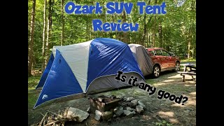 Ozark Trail SUV Tent Review [upl. by Harriott]