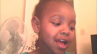 4 year old Skye singing Lenny Williams Cause I Love You [upl. by Gerardo]