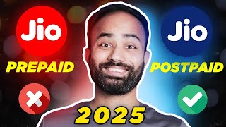 Jio Prepaid VS Jio Postpaid Plan Which One is Better Hindi [upl. by Rebel895]