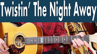 How To Play Twistin The Night Away On Guitar  Sam Cooke Guitar Lesson  Tutorial [upl. by Otilia]