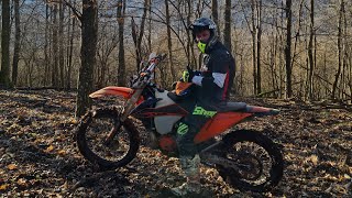 TEST KTM EXC 250 TPI 2020 HARD ENDURO [upl. by Tuddor]