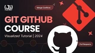 Git amp GitHub Tutorial  Visualized Git Course for Beginner amp Professional Developers in 2024 [upl. by Yror]