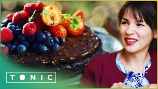 How To Make a Vegan Chocolate Mud Cake  Rachel Khoo My Swedish Kitchen S1E6 [upl. by Etteuqal]