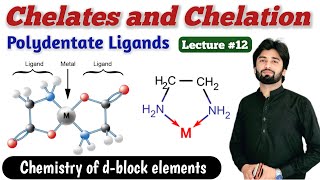 Chelates in Coordination Compounds  Ligands and thier Classification  Polydentate Ligands [upl. by Drofnelg]