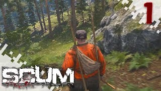 SCUM  It Begins Multiplayer Gameplay Video  EP01 [upl. by Aliakim469]