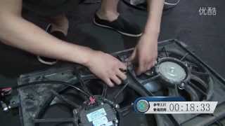 How to replace cooler fan on Volkswagen Passat [upl. by Ivetts]